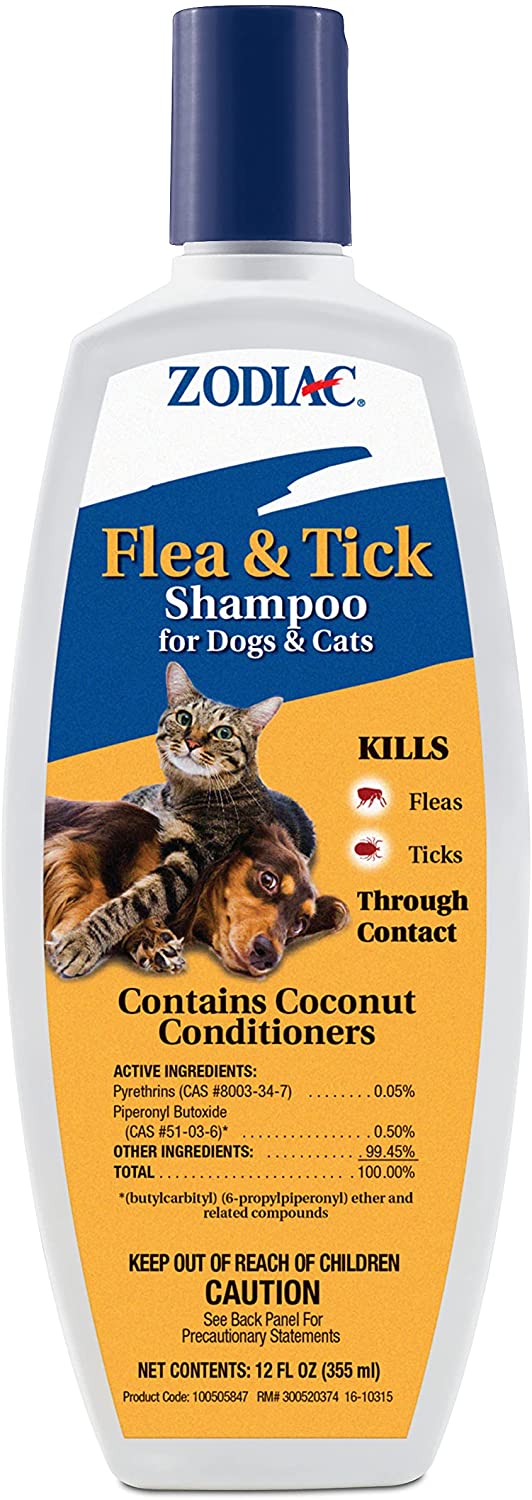 Zodiac Flea & Tick Shampoo for Dogs & Cats